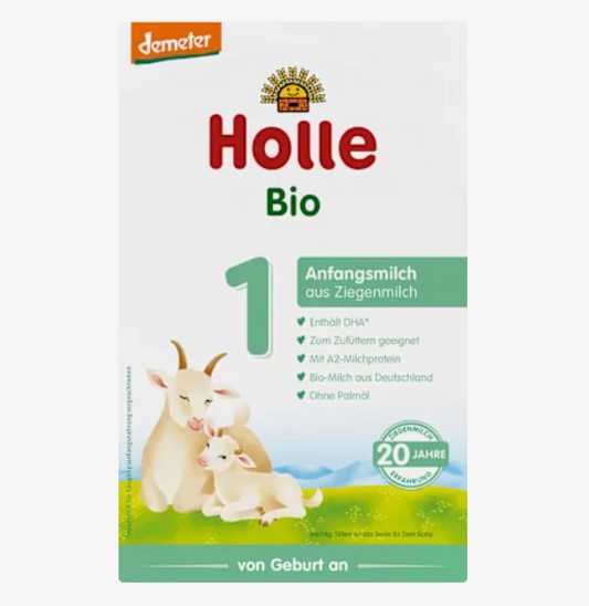 Holle  ホレ  1 Bio Ziegenmilch- 出産後　最初のミルク 400g