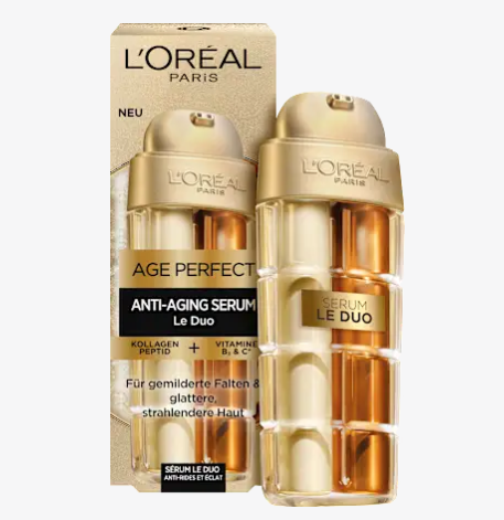 ロレアルパリ　L'ORÉAL PARIS エイジパーフェクト ル・デュオ セラム　30ml