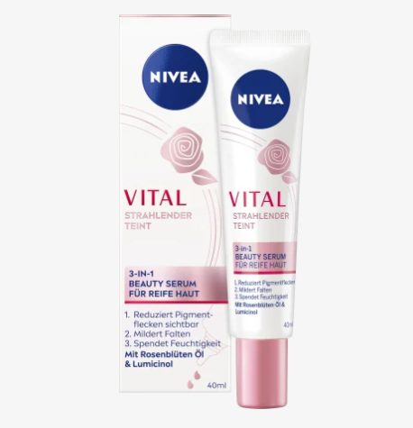 ニベア 　NIVEA　ヴィタル ストラール ディア ティント 3in1 セラム　30ml